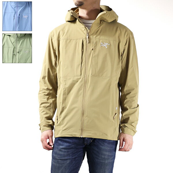 Arc'teryx ベージュ フード付きジャケット ARC'TERYX アークテリクス ジャケット SQUAMISH HOODY スコー