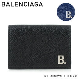 バレンシアガ 三つ折り財布 メンズ 4/30迄！Instagramフォロワーさん限定クーポン発行中！BALENCIAGA バレンシアガ FOLD MINI WALLET B. LOGO[6013501IZ034611]