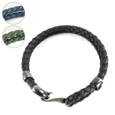 BOTTEGA VENETA ボッテガベネタ Bracelet 338054 VIAH7 2006 3304 4037 ブレスレッド イントレチャート アクセサリー メンズ