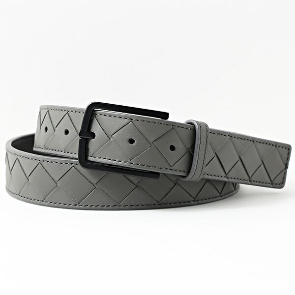 ボッテガヴェネタ ベルト（メンズ） BOTTEGA VENETA ボッテガヴェネタ MENS BELTS CLASSIC INTRECCIATO 609181 VCPQ3 ベルト イントレチャート ビジネススタイル 通勤 通学 レザー 本革 メンズ