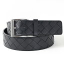 ボッテガヴェネタ ベルト（メンズ） BOTTEGA VENETA ボッテガヴェネタ MENS BELTS CLASSIC INTRECCIATO 609183 VCPQ3 ベルト イントレチャート ビジネススタイル 通勤 通学 レザー 本革 メンズ