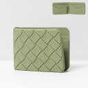 BOTTEGA VENETA ボッテガヴェネタ BI-FOLD WALLET 二つ折り財布 折りたたみ財布 イントレチャート コンパクト 小銭入れなし メンズ 701848 V0EY0 2915