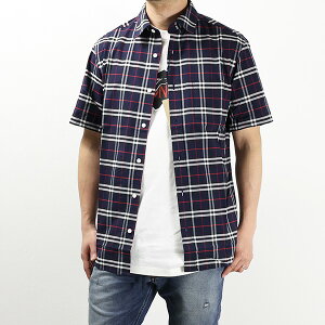 331ॻʡBURBERRY СХ꡼ GEORGE CHECK STRETCH SHORT SLEEVE SHIRTS 8007182 A1960 åȥå  եå  Ⱦµ    ե ץ쥼