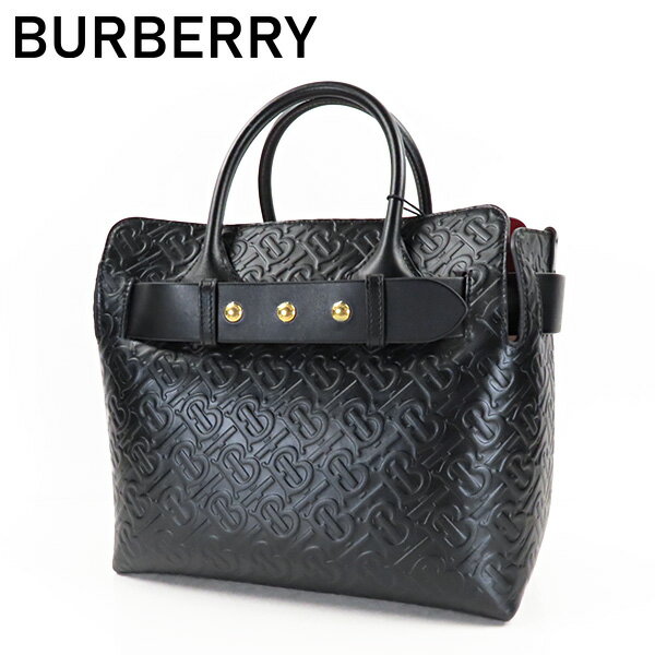 【最大2000円OFFクーポン配布 1/8〜1/16迄】BURBERRY バーバリー MONOGRAM BELT BAG 8010011 A1189　モノグラム ベルト バッグ ショルダーバッグ ハンドバッグ 斜め掛け 鞄 レザー 2way A4 レディース