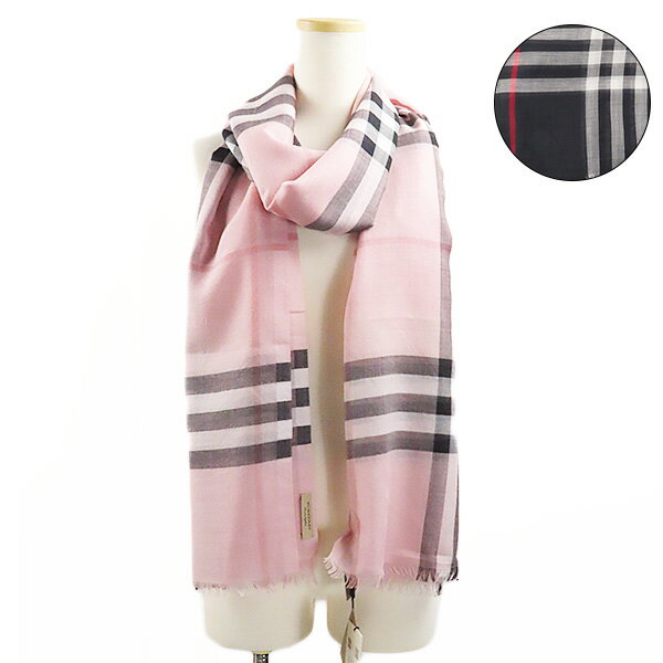 5/18ꡪΨ1/2 100ХåBURBERRY СХ꡼ Lightweight Check Scarf  Ƚȡ å 㥤ȥ饤ȥ å  륯 쥬 ǥ 3995485 4100B 4001363 5317B