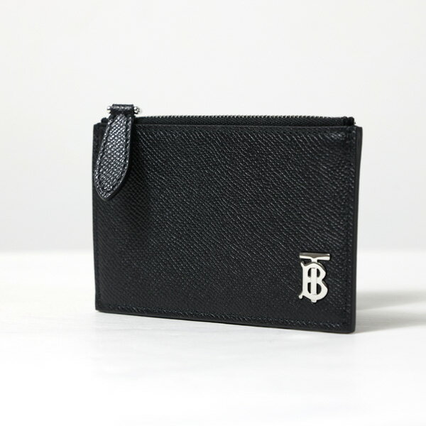 BURBERRY СХ꡼ Grainy Leather TB Zip Card Case ե饰ȥ 󥱡 ɥ  쥶 TB  8062687