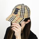 4/30迄！Instagramフォロワーさん限定クーポン発行中！BURBERRY バーバリー Vintage Check Baceball Cap ベースボールキャップ 帽子 バーバリーチェック モノグラムロゴ ロゴ刺繍 コットン メンズ レディース ユニセックス 8068032 A7028