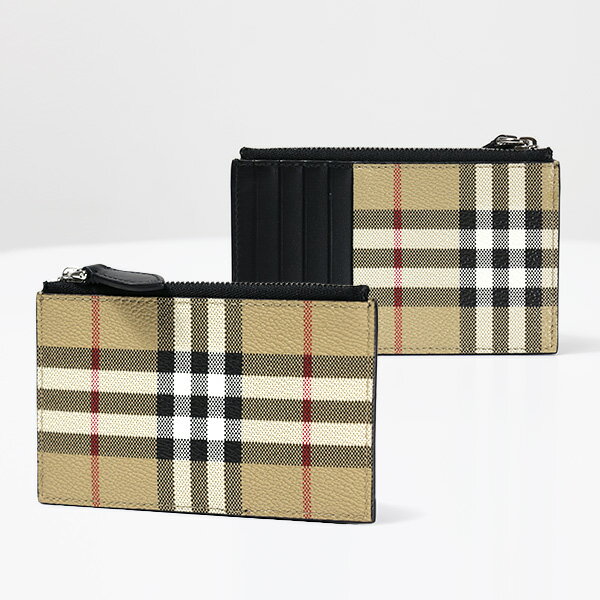 バーバリー 【5/31迄！SNSフォロワーさん限定 5％OFFクーポン発行中】BURBERRY バーバリー ALWYN CARD COIN WALLET フラグメントケース コインケース 小銭入れ カードケース ミニ財布 バーバリーチェック メンズ 8069825 A7026