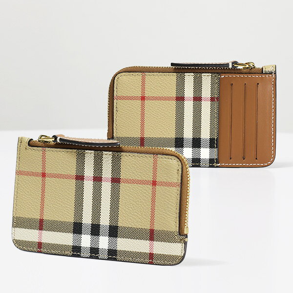 5/18ꡪΨ1/2 100ХåBURBERRY СХ꡼ CHECK COIN CARD CASE ե饰ȥ 󥱡  ɥ СХ꡼å ǥ 8070419 A7026