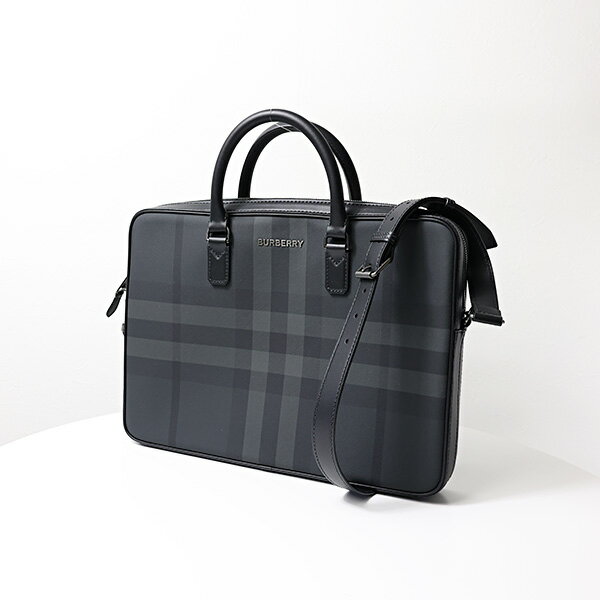 ショルダーバッグ Burberry バーバリー Slim Ainsworth Briefcase ビジネスバッグ スリム エインズワース ブリーフケース 鞄 ショルダーバッグ チェック メンズ 8066091 A8800