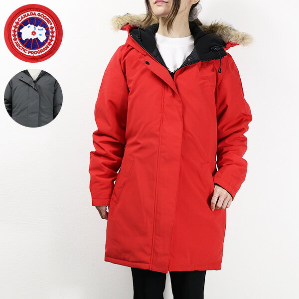 【5/18限定！当選確率1/2 最大100％バック】CANADA GOOSE カナダグース Victoria Parka ダウンジャケット ダウンコート フードあり ミドル丈 アウター レディース 3037L