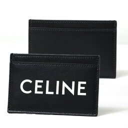 セリーヌ パスケース メンズ 4/30迄！Instagramフォロワーさん限定クーポン発行中！Celine セリーヌ Logo Card Holder カードケース カードホルダー 名刺入れ レザー 本革 メンズ 10B703DMF 38SI