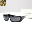 CELINE セリーヌ CELINE Monochroms 08 Sunglasses モノクローム 08 サングラス アセテート マスクフレーム UVカット レオパード ロゴ メンズ 4S291CPLB LaG Onlinestore(4)