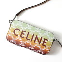 CELINE セリーヌ ショルダーバッグ Horizonal Pouch Shoulder Bag ホリゾンタルポーチ 10L272GE3 メンズ レディース ミニバッグ 鞄 トリオンフキャンバス サンセット LaG Onlinestore(4)