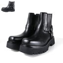 CELINE セリーヌ ハーネス ブーツ Celine Biker Boots バイカー チェルシーブーツ 349163720C メンズ カーフスキン レザー ...
