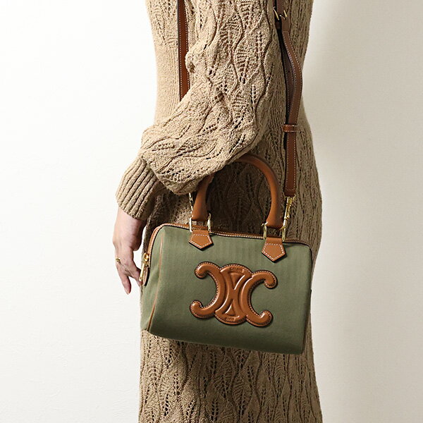CELINE セリーヌ ハンドバッグ Cuir Small Boston Triomphe Hand Bag キュイル トリオンフ スモール ボストン 197582ESP レディース ショルダーバッグ 2WAY ミニバッグ クロスボディ 鞄 LaG Onlinestore