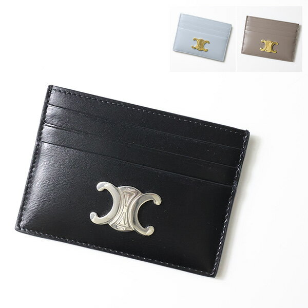 CELINE セリーヌ カードケース Triomphe Card Holder トリオンフ カードホルダー 10L833DPV レディース..