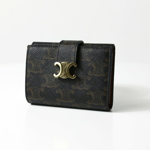 Rakuten - CELINE セリーヌ 三つ折り財布 Fine Strap Wallet ファイン ストラップウォレット 10M962CQH レディース トリオンフキャンバス ミニ財布 小銭入れあり LaG Onlinestore