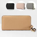 クロエ 革長財布 レディース Chloe クロエ ALPHABET Zip Around Wallet CHC21WP941F57 001 053 6J5 長財布 ラウンド ファスナー チャーム レザー レディース