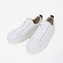 Chloe クロエ LAUREN Low cut sneaker CHC19S10842 101 スニーカー 靴 シューズ レザー 本革 ロゴ カジュアル キレカジ ローカット レ..