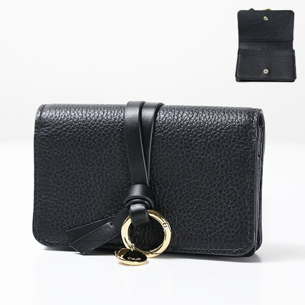 クロエ 名刺入れ Chloe クロエ ALPHABET Card Holder カードホルダー カードケース アルファベット 名刺入れ レザー レディース CHC21WP014F57