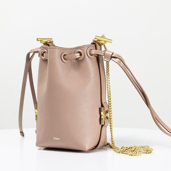 Chloe クロエ MARCIE MICRO BUCKET BAG マイクロ バケットバッグ ショルダーバッグ クロスボディバッグ チェーン 鞄 レザー レディース CHC23AP844I31