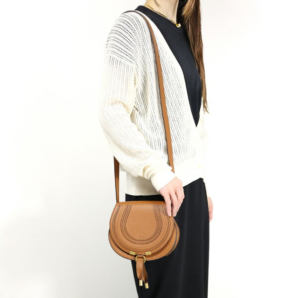 クロエ ショルダーバッグ レディース Chloe クロエ MARCIE SHOULDER BAG マーシー ショルダーバッグ クロスボディバッグ 鞄 ロゴ レザー レディース CHC21AS680F01