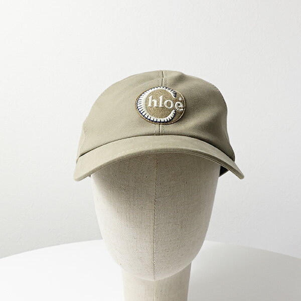 Chloe クロエ SWING Baseball Cap ベースボールキャップ 帽子 キャップ コットンキャンバス ロゴ カジュアル レディース C24SD078CC1 LaG Onlinestore(4.0)