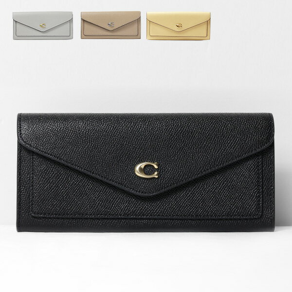 コーチ 革財布 レディース 【5/31迄！SNSフォロワーさん限定 5％OFFクーポン発行中】COACH コーチ Wyn Soft Wallet 長財布 レザー 本革 カジュアル キレカジ レディース C2326