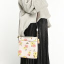 コーチ　ポシェット Coach コーチ Floral Print Kitt Crossbody Bag C9020 ショルダーポシェット クロスボディバッグ 鞄 肩掛け 斜め掛け 2way 花柄 本革 レザー レディース