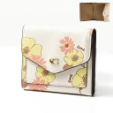 コーチ ミニ財布 レディース 4/30迄！Instagramフォロワーさん限定クーポン発行中！Coach コーチ Floral Print Wyn Small Wallet C9039 三つ折り財布 折りたたみ財布 ミニ財布 小銭入れあり 本革 レザー 花柄 ロゴ レディース