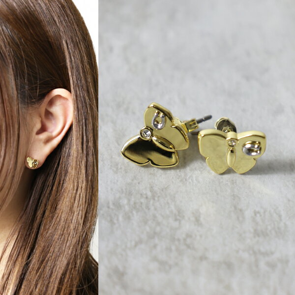 Coach コーチ ピアス Butterfly Stud Earrings 37423839 レディース 蝶 バタフライ スタッドピアス 両耳用 アクセサリー LaG Onlinestore