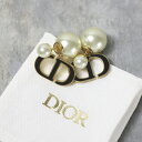 クリスチャンディオール ピアス（レディース） Dior ディオール TRIBALES EARRINGS ピアス アクセサリー 両耳用 CDシグネチャー トライバル メタル レジンパール レディース E1293TRILQ D307