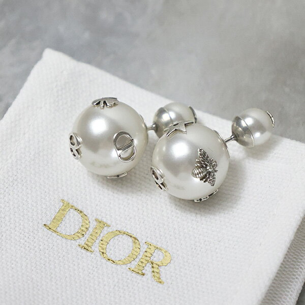 クリスチャンディオール ピアス（レディース） Dior ディオール TRIBALES EARRINGS ピアス アクセサリー 両耳用 CDシグネチャー トライバル スター 星 メタル レジンパール レディース E2193WOMRS D991