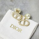 クリスチャンディオール ピアス（レディース） Dior ディオール TRIBALES EARRINGS ピアス アクセサリー 両耳用 CDシグネチャー トライバル メタル レジンパール レディース E1654TRIRS D301
