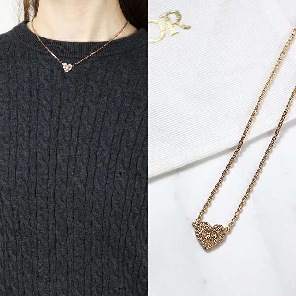 Rakuten - Dior ディオール ネックレス Clair D Lune Necklace クレール ディー リュヌ N3477WOMCY レディース ハート クリスタル装飾 アクセサリー LaG Onlinestore
