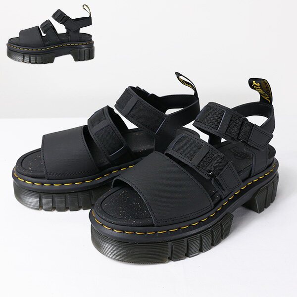 Dr.Martens ドクターマーチン Ricki 3 Strap Sandal サンダル ストラップサンダル プラットフォームサンダル リッキー3 靴 厚底 レザー レディース 30864001