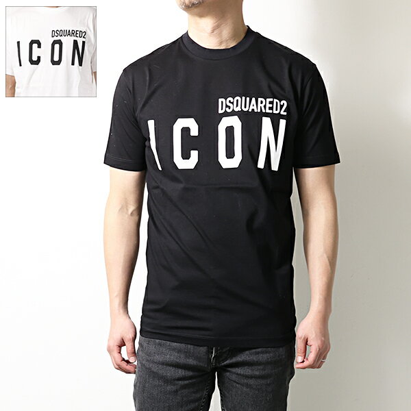 Rakuten - Dsquared2 ディースクエアード Tシャツ Logo T-Shirts S79GC0003 S23009 メンズ 半袖 カットソー クルーネック ロゴT コットン ロゴプリント LaG Onlinestore