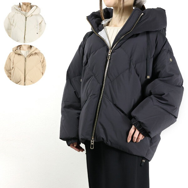 DUNO デュノ PEGGIE ダウンジャケット ショートダウンジャケット フードあり レディース CERTOSAのサムネイル