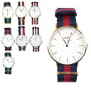 Daniel Wellington _jGEFg Classic 40MM CANTERBURY CAMBRIDGE OXFORD WARWICK NVbN 40mm rv iCxg NI[c fB[X Y jZbNX