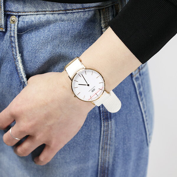 ダニエルウェリントン 【5/18限定！当選確率1/2 最大100％バック】Daniel Wellington ダニエルウェリントン Classic 36 Dover クラシック ドーバー 腕時計 ナイロンベルト ロゴ シンプル キレカジ レディース DW00600309 36mm