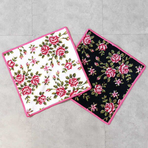 FEILER フェイラー ハンカチ Chenille Towel 30×30 MIRIAM ミリアム レディース ハンドタオル タオルハンカチ コットン 花柄 LaG Onlinestore