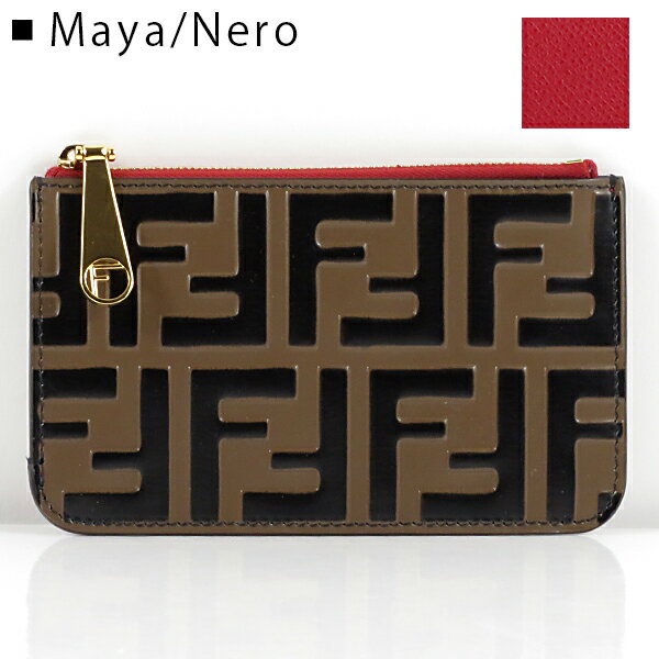 【予約】【送料無料】【2019SS】【並行輸入品】『FENDI-フェンディ-』Key Ring Pouch レディース キーケース カードケース コインケース ミニ財布 FFモノグラム［8AP151A6CB］《ご注文後3日前後発送予定》【楽天スーパーSALEポイント最大43倍！】
