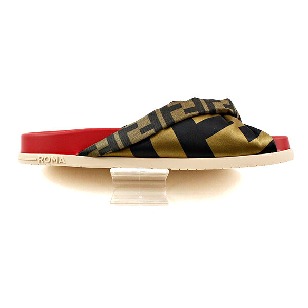 FENDI フェンディ FF Logo Slide FFロゴ スライド レディース サンダル コンフォー...