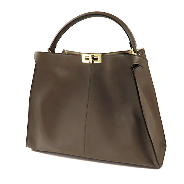 FENDI フェンディ Peekaboo Xlite Hand Bag 8BN304 A5E9 F1QTQ ピーカブー ハンドバッグ ショルダーバッグ ロゴ レディース