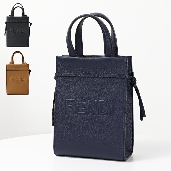 ハンドバッグ 【5/18限定！当選確率1/2 最大100％バック】FENDI フェンディ GO TO Shopper Small Bag ハンドバッグ ショルダーバッグ クロスボディバック 鞄 レザー 本革 レディース 7VA584 AMAC