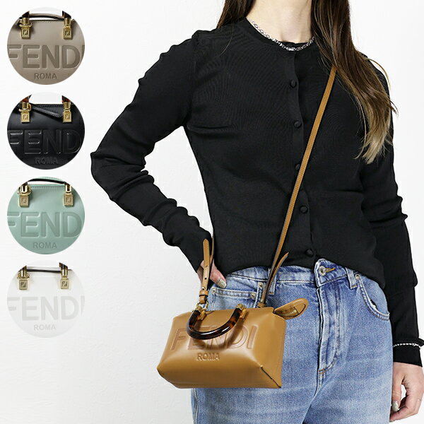 FENDI フェンディ BY THE WAY Mini Bag ハンドバッグ ショルダーバッグ クロスボディバック 鞄 レザー 本革 レディース 8BS067 ABVL