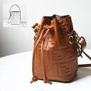 FENDI フェンディ Mon Tresor Mini Bucket Bag モントレゾール ミニバケットバッグ ショルダーバッグ ハンドバッグ 鞄 FFモチーフ レディース 8BS010 A3ZG F1C6J