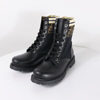 FENDI フェンディ FENDI KIDS TRONCHETTO SHORT BOOTS バイカーブーツ ショートブ...