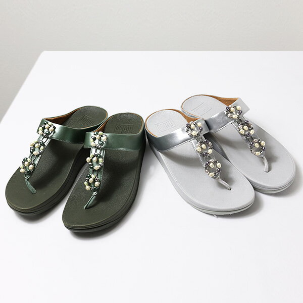 FITFLOP フィットフロップ Fino Pearl Chain Toe Post